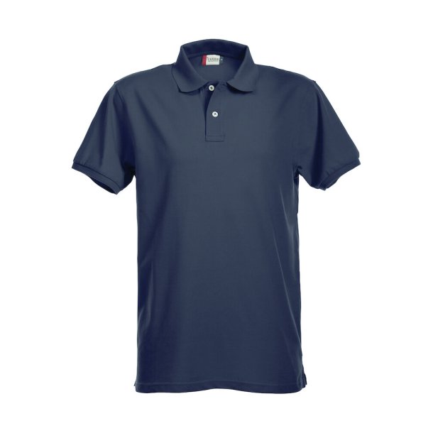 CLIQUE Stretch Premium Polo M&oslash;rkebl&aring; 3XL