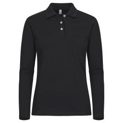 CLIQUE STRETCH PREMIUM POLO WOMAN L/