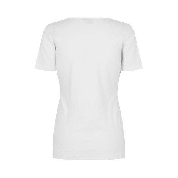 ID Interlock T-shirt v-hals dame