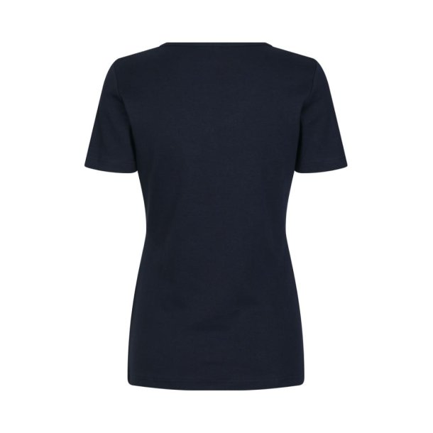 ID Interlock T-shirt | v-hals | dame