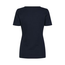 ID Interlock T-shirt v-hals dame