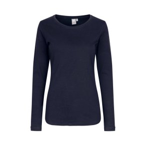 ID Interlock T-shirt l/ dame