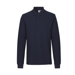 ID Langrmet poloshirt stretch