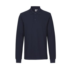 ID Langrmet poloshirt stretch