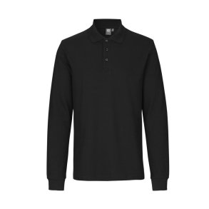 ID Langrmet poloshirt stretch