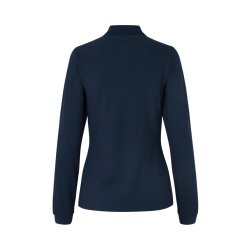 ID Langrmet poloshirt stretch dame