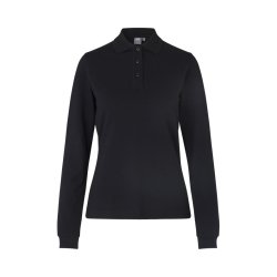ID Langrmet poloshirt stretch dame