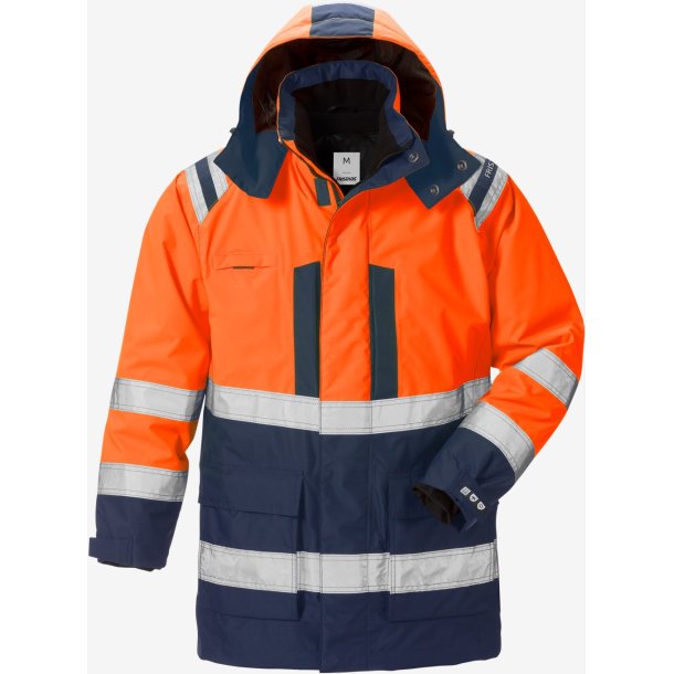 FRISTADS HI VIS AIRTECH 3-I-1 PARKA JAKKE KL.3