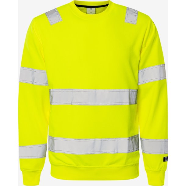 FRISTADS HI VIS SWEATSHIRT KL.3