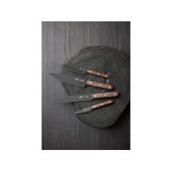 F&H Lion Sabatier International Phenix Knivst 4 dele Sort/Tr