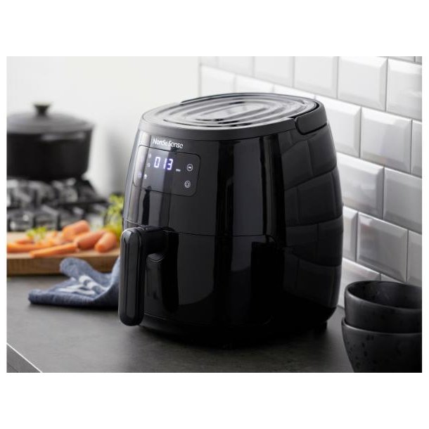 F&H Nordic Sense Airfryer 5,0 liter 1650 watt Sort