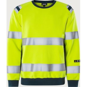 Fristads FLAMESTAT HIGH VIS SWEATSHIRT KL.3 7076 SFLH