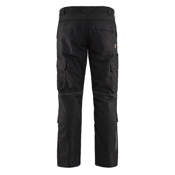 Bl�kl�der INDUSTRI BUKS MED KN�LOMMER STRETCH