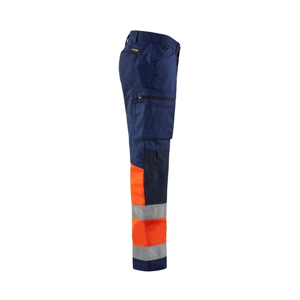 Bl�kl�der High Vis Buks med stretch