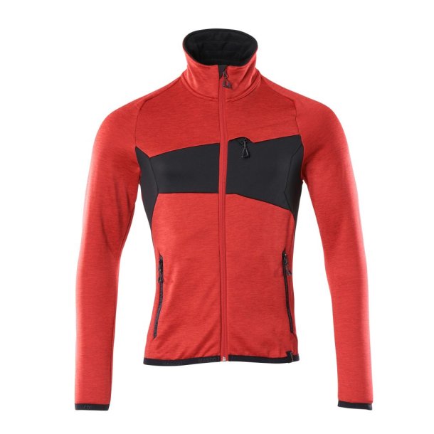 Fleecetrje med lynls