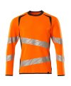 XS,High Vis orange/navy