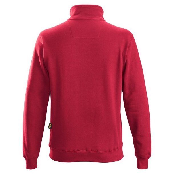 Snickers Sweatshirt med kort lynl�s