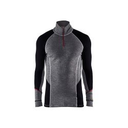 Bl�kl�der 4699 Lang�rmet undertr�je xwarm merinould half zip