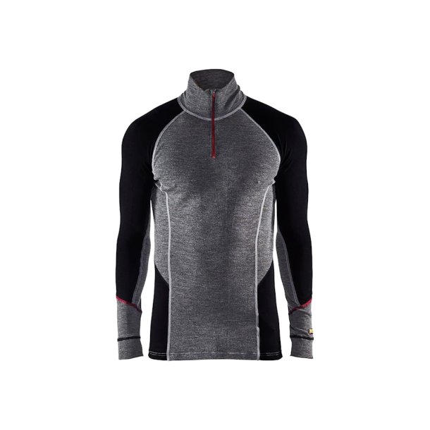 Bl�kl�der 4699 Lang�rmet undertr�je xwarm merinould half zip