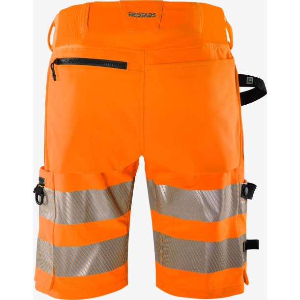 Fristads HiVis Green stretchshorts klasse 2