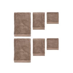 F&H Sdahl Hndklder str. L, Taupe, Comfort Organic