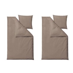 F&H Sdahl Seng 140 x 200 cm, Taupe, Tiles