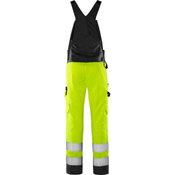 FRISTADS HIVIS GREEN OVERALLS KL.2 1030 GPLU