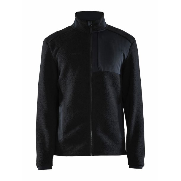 ADV Explore Pile Fleece Jacket M Sort 999000 4XL