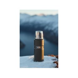 F&H Thermos Stainless King Termoflaske 470 ml Army