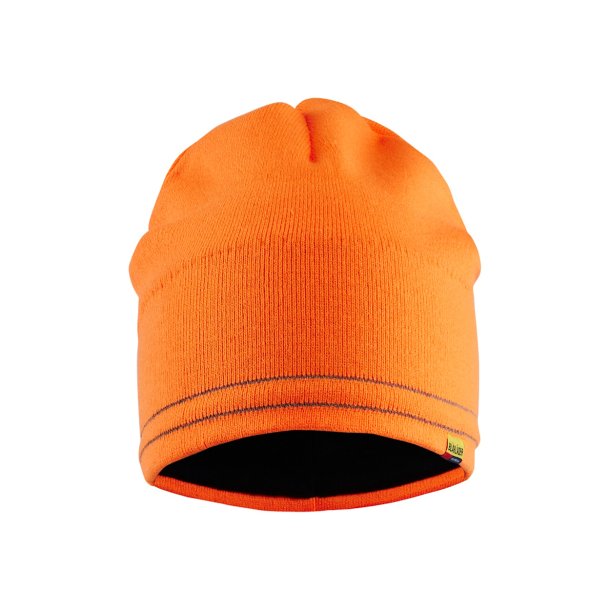 Bl�kl�der High Vis Strikket Beanie hue