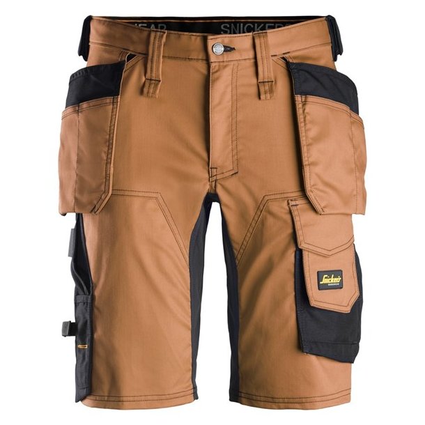 Snickers AllroundWork, stretch shorts med hylsterlommer