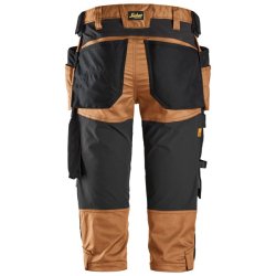 Snickers AllroundWork, stretch piratbukser med hylsterlommer