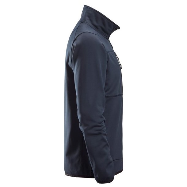 Snickers AllroundWork fleecejakke med lang lynl�s