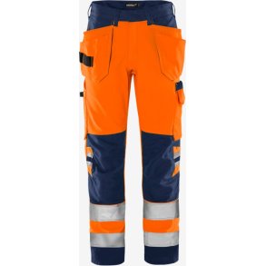 FRISTADS HIVIS GREEN H�NDV�RKERBUKS KL.2