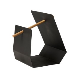 Andersen Furniture Edge Magazine Holder H: 45 cm - Metal/Egetr�