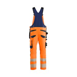 Bl�kl�der High Vis Overall 4-vejs stretch