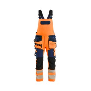 Bl�kl�der High Vis Overall 4-vejs stretch