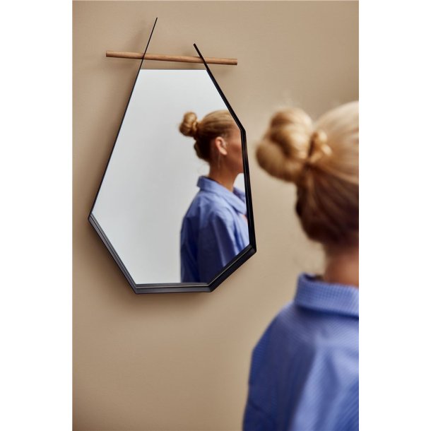 Andersen Furniture Edge Spejl - Metal/Egetr�