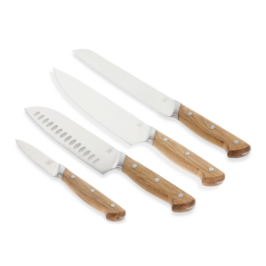 Mors Foresta Knivst 4 dele Eg/Rustfrit stl