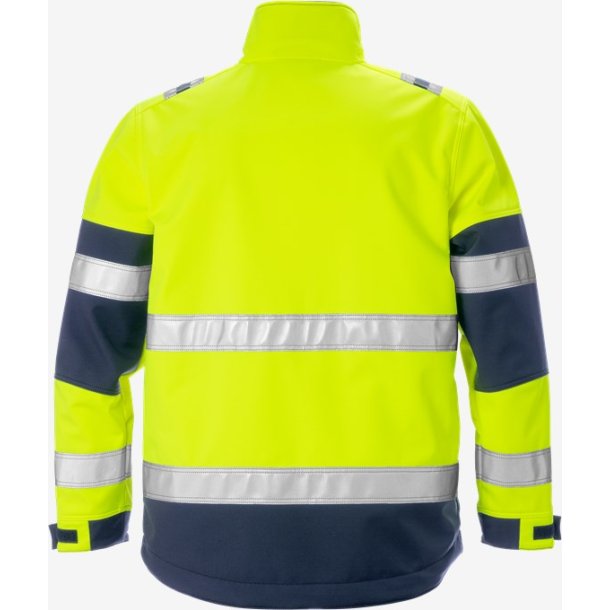 KANSAS HI VIS SOFTSHELLJAKKE KL.2 4083