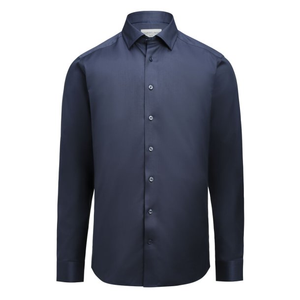 J. Harvest &amp; Frost GB02 Twill Stretch Slim Fit M&oslash;rkebl&aring; L