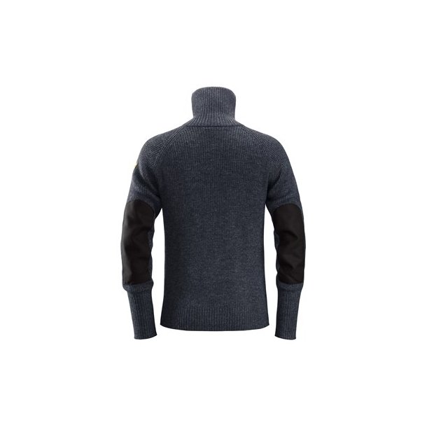 Snickers Uldtr�je med kort lynl�s