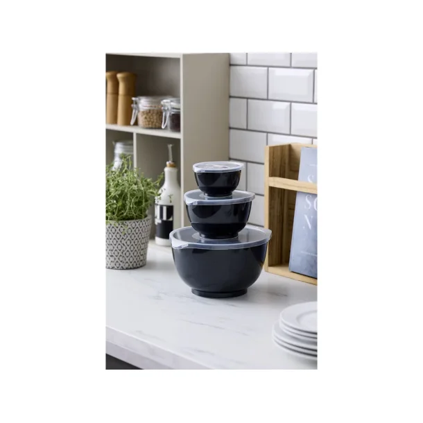 Rosti NEW Margrethe R�resk�les�t 6 dele 0,25 + 0,75 + 3 liter Carbon black