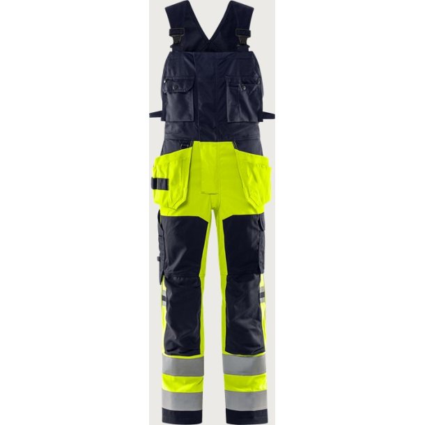 Fristads FLAMESTAT HIGH VIS STRETCH H�NDV�RKER OVERALLS KL. 2 1170 ATHF