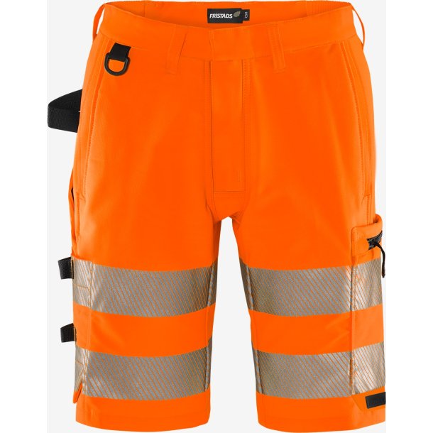 Fristads HiVis Green stretchshorts klasse 2