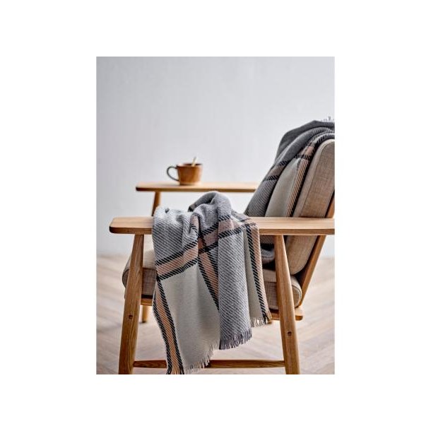 F&H Sdahl Precise Plaid 130 x 170 cm Grey
