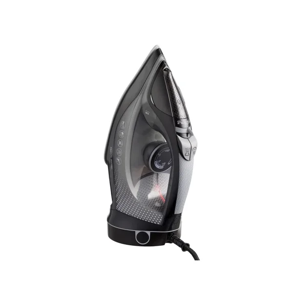 Nordic Sense Ledningsfrit dampstrygejern 2400 watt Sort/Gr�