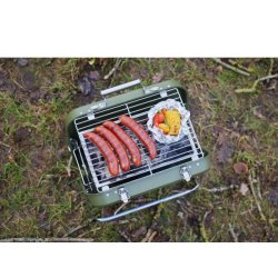 F&H Xplore It Kulgrill 40 x 31,5 x 32 cm Army