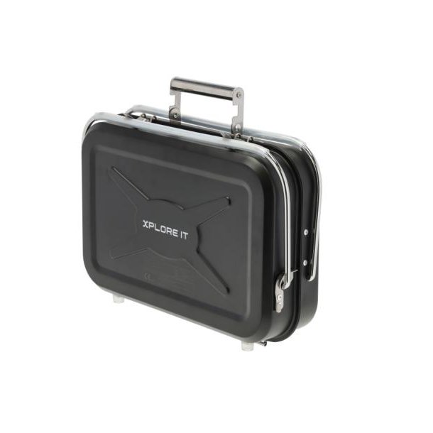 F&H Xplore It Gasgrill 40 x 31,5 x 32 cm Sort