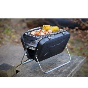 F&H Xplore It Gasgrill 40 x 31,5 x 32 cm Sort